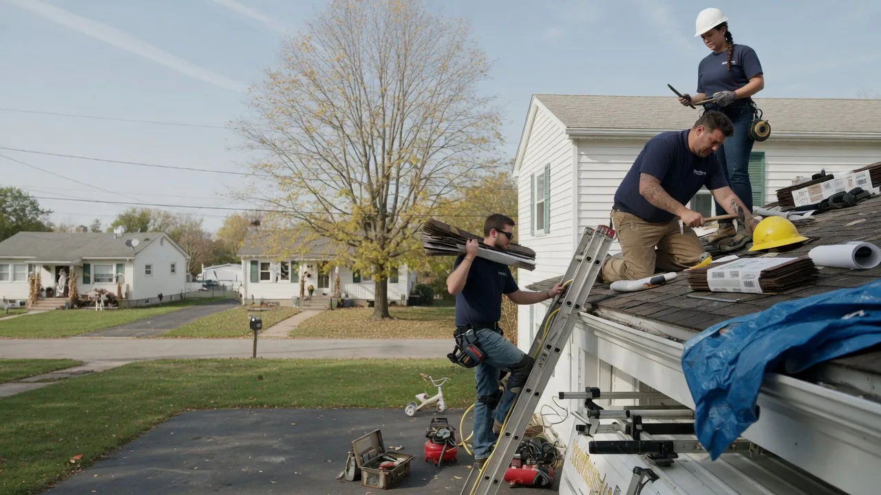 Local Roofing Contractors in Lawndale, IL near me